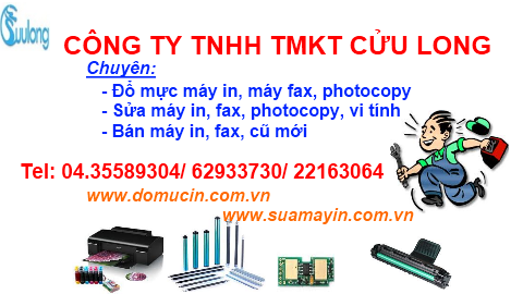 Đổ mực máy in Cửu Long